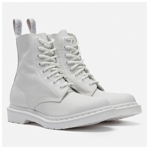 Женские ботинки Dr. Martens 1460 Pascal Virginia Mono белый, Размер 39 EU