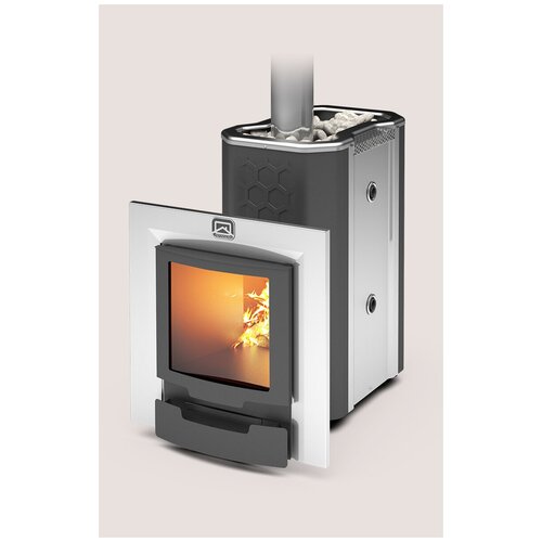 Печь для бани Сибирь-20 ЛРК Профи Панорама 20 71980₽