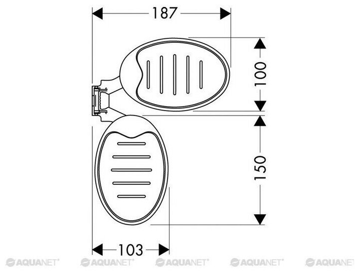 Мыльница Hansgrohe - фото №2