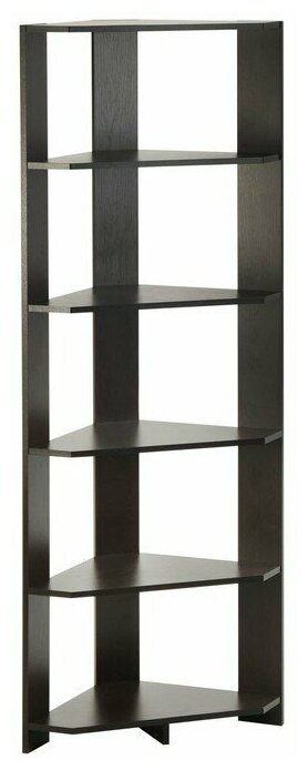 фото Стеллаж угловой №4, 480х480х1800, Венге