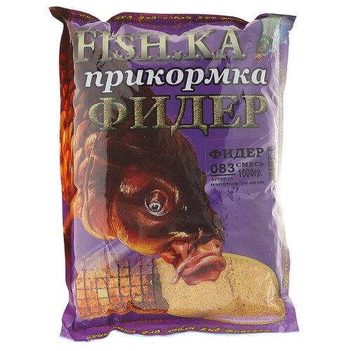 Прикормка Fish.ka Фидер, вес 1 кг