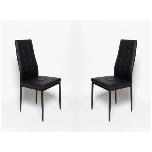 Комплект стульев для кухни из 2-х штук. Cafe 2 (4032-A) черный