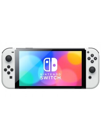 Электроника Nintendo Игровая приставка Switch OLED 64 ГБ, белый