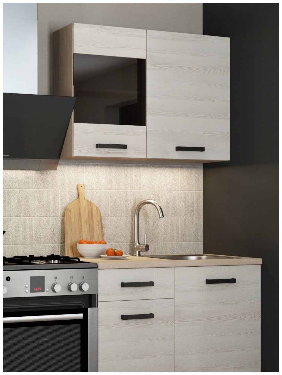 Кухонный шкаф навесной настенный для сушки под посуду/ GENESIS/ 500х600х320 мм/ кухонный гарнитур/ модульная кухня - фотография № 5