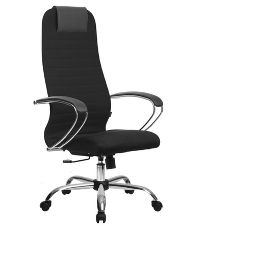 Компьютерное кресло Метта SU-BK-10 CH для руководителя, обивка: текстиль, цвет: черный