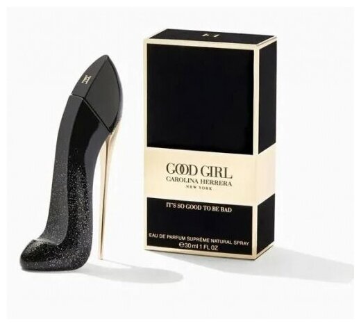 Женская парфюмерная вода Carolina Herrera C. HERRERA GOOD GIRL SUPREME, 30 мл