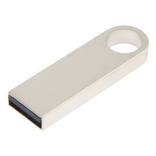 Флешка E 292, 16 Гб, USB2,0, чт до 25 Мб/с, зап до 15 Мб/с, серебристая (5598807)
