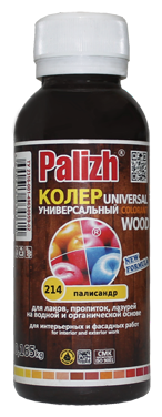 Универсальная колеровочная паста Palizh №214 WOOD 0,1л палисандр 11598395