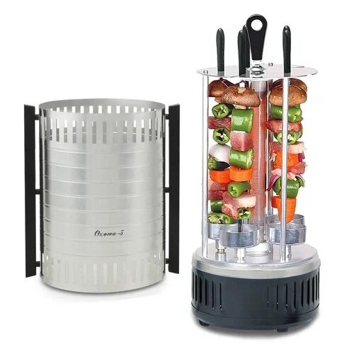 Шашлычница Великие реки Охота-3 серебристыйчерный 88000₽