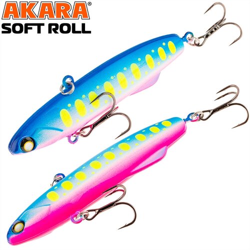 фото Воблер akara раттлин soft roll sr70-a143(70мм, 17 г)/под багет/на щуку, судака