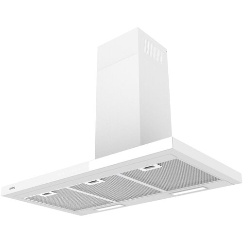 Купольная вытяжка Korting KHC 9989 цвет корпуса белый цвет окантовкипанели белый 4789900₽