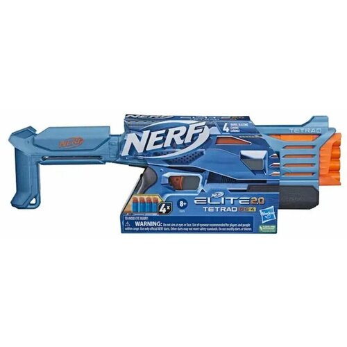 Бластер Nerf Элит 2.0 Tetrad QS 4 F5025ES0