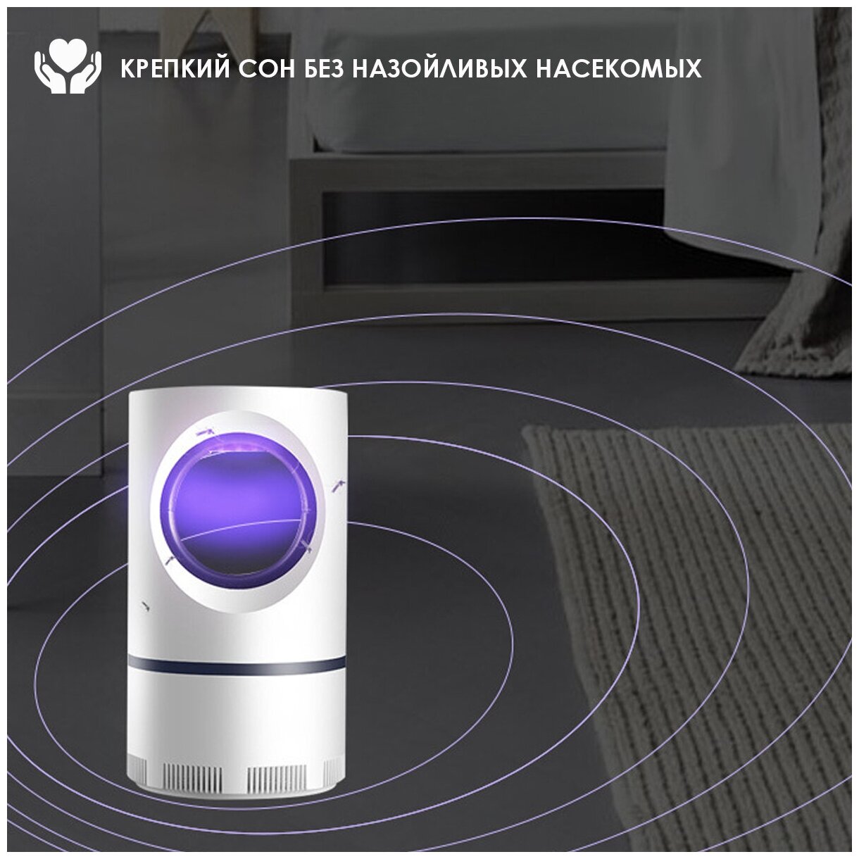 Туристический фонарь c USB, 21,5х12см, Shamoon SM-UVLAM-01