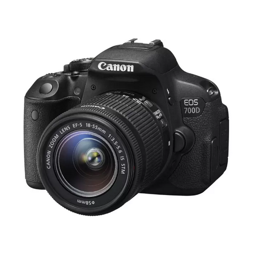 фотоаппарат canon eos 70d kit ef s 18 55mm f 3 5 5 6 is stm черный Фотоаппарат Canon EOS 700D Kit EF-S 18-55mm f/3.5-5.6 IS STM, черный
