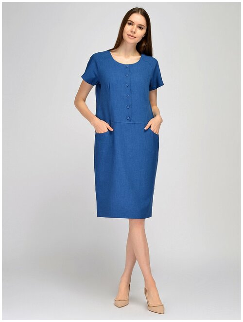 Платье Viserdi, размер 48, синий