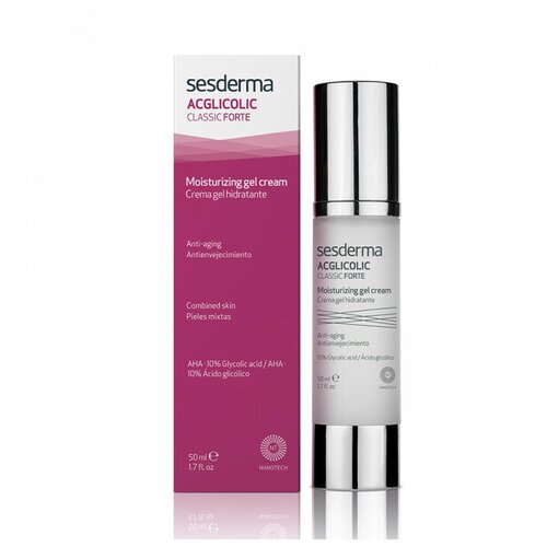 Sesderma ACGLICOLIC CLASSIC FORTE Moisturizing gel cream Увлажняющий крем-гель, 50 мл