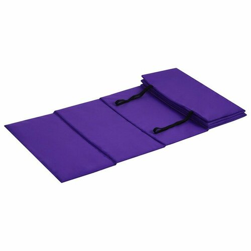 Коврик гимнастический взрослый 170 х 50 см, толщина 1 см, цвет фиолетовый
