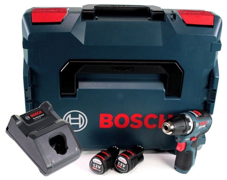 Дрель-шуруповерт Bosch GSR 12V-35 Lboxx 06019H8002 . - фотография № 6