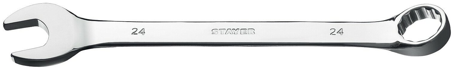 Комбинированный гаечный ключ STAYER 24 мм 27081-24