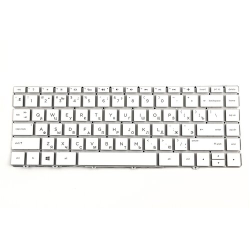 Клавиатура для HP 13-AF V2 белая с подсветкой pn PK1321W1B00 SN7162BL1 SG-88710-XUA 1930₽