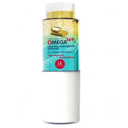 BelKosmex БК OMEGA 369 Шампунь интенсивный для волос, 400г