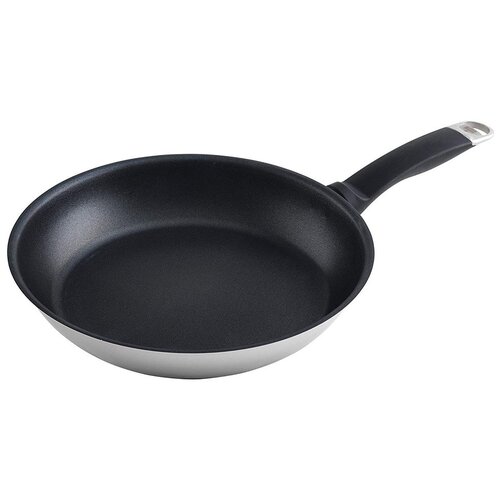 Kuhn Rikon Сковорода из нержавеющей стали с антипригарным покрытием 24 см Silver Star (31224)