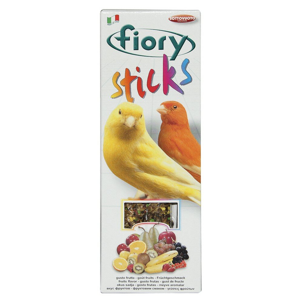 Fiory Sticks палочки для канареек (2*30 г.) Фрукты