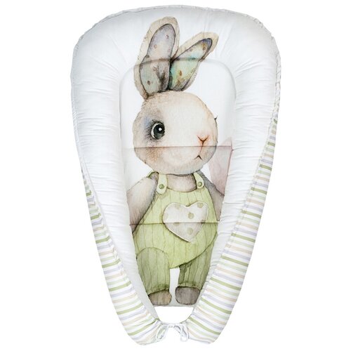 фото Кокон для новорожденных / детское гнездышко (позиционер) для сна малыша pikate