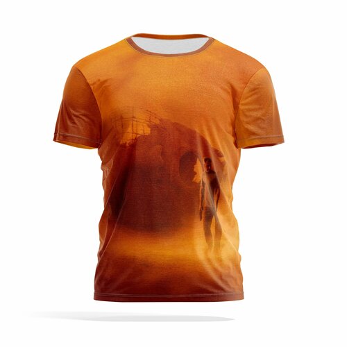 фото Футболка panin brand, размер xs, коричневый