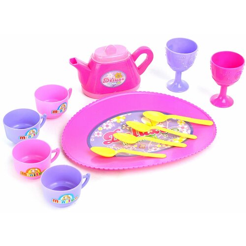 Набор - Игрушечная посуда для кукол Чаепитие игрушечная посуда кофейный набор
