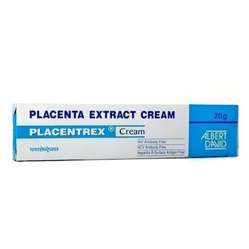 Albert David плацентарный крем Placenta Extract Cream PLACENTREX CREAM 20 г. 3 шт.