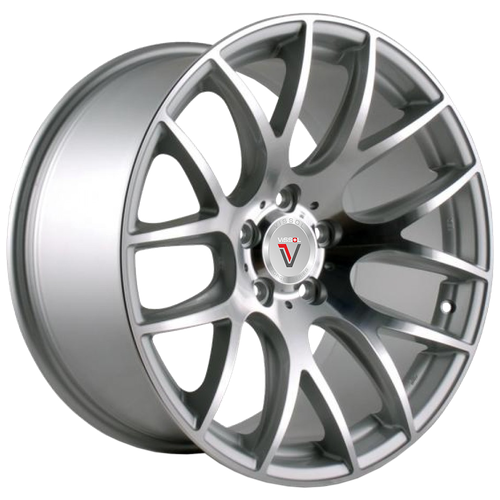 Диски R18 5x100 9,5J ET35 D57,1 Vissol V-001 Silver-Cut