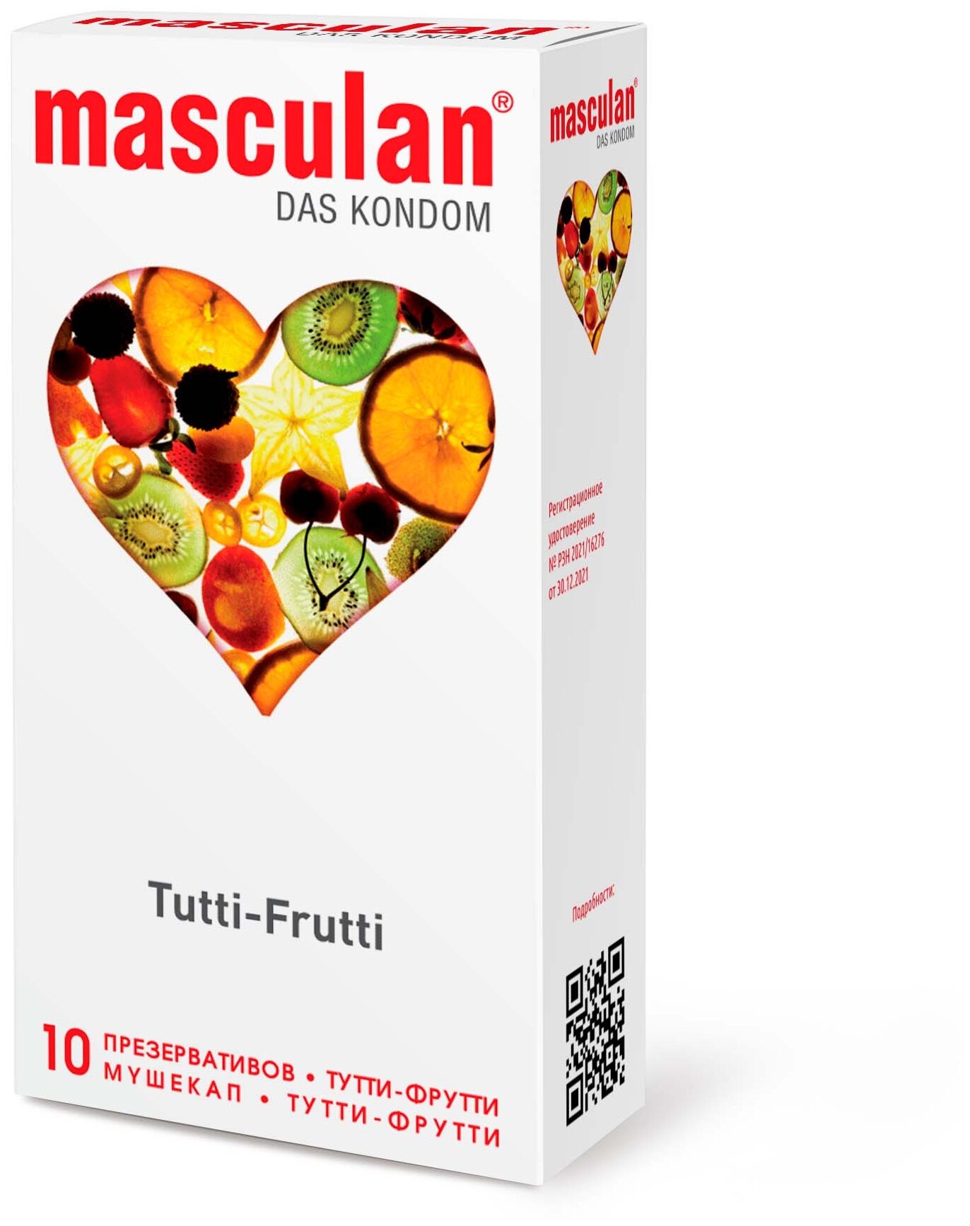 Презервативы masculan 1 Ultra Tutti-Frutti, 10 шт.