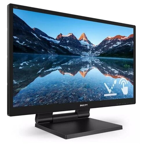 LCD Philips 238 242B9TL00 Black ips Touch 1920x1080 5ms 178178 250cd D-Sub DVI HDMI14 DisplayP 3950000₽