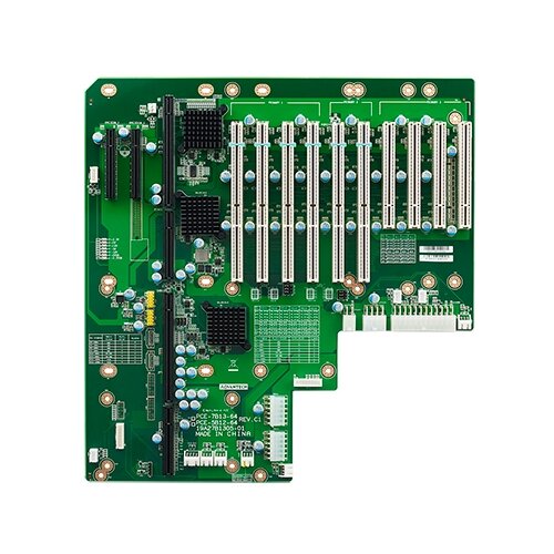 PCE-7B13-64C1E Backplane PICMG 1.3, 13 слотов: 1xPICMG 1.3, 4xPCI, 2xPCIe x8, 6xPCI-X, Compatible with IPC Chassis: IPC-51