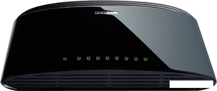 D-Link DES-1008D/L2B Неуправляемый коммутатор с 8 портами 10/100Base-TX