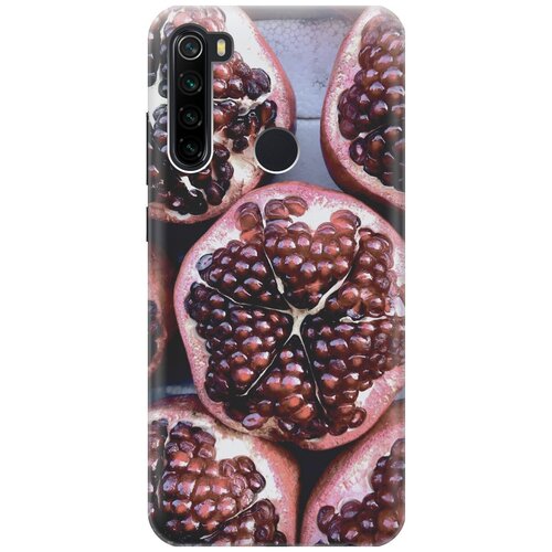 фото Силиконовый чехол на xiaomi redmi note 8t / сяоми редми ноут 8т с принтом "гранаты" gosso