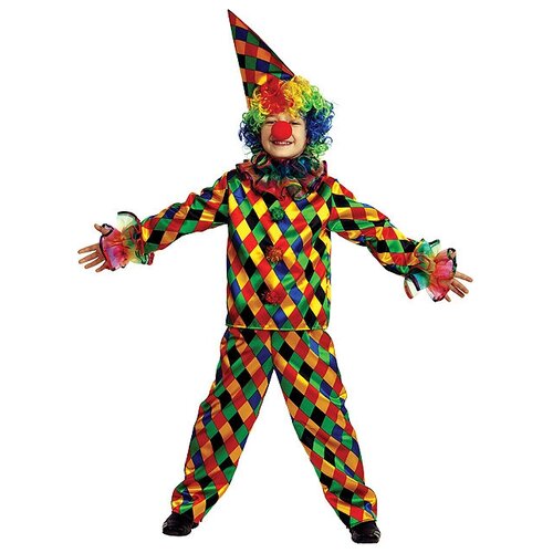 Батик Карнавальный костюм Арлекино, рост 122 см 7007-122-64 батик карнавальный костюм петушок петруша рост 122 см 5006 122 64