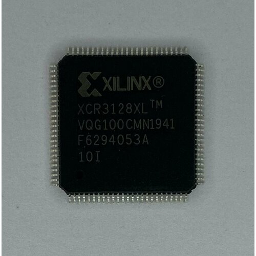 Плис Xilinx XCR3128XL-10VQG100I
