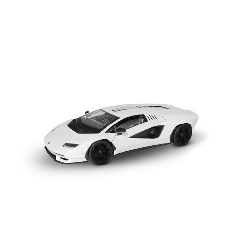 Гоночная машина Welly Lamborghini Countach LPI 800-4 1:24, 18 см, белый машина maisto lamborghini countach lpi 800 4 1 18 31459 черный