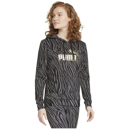фото Толстовка puma ess+ tiger aop hoodie tr женщины 84842601 m