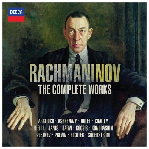 AUDIO CD SERGEI RACHMANINOV. THE COMPLETE WORKS (Limited Edition) russian complete course 3 cd