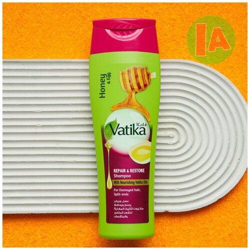 DABUR Индийский шампунь для волос Vatika - Honey & Egg - 200 ml