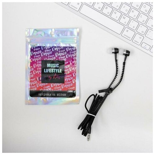 Наушники на молнии Music lifestyle 10 х 15 см 45000₽