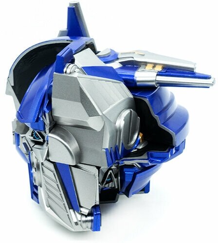 Головоломка Кубик Трансформер 2x2 QiYi MoFangGe Optimus Prime 2х2 / Синий пластик / Развивающая игра