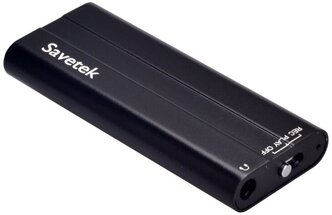Компактный диктофон с возможностью записи до 180 часов Savetek GS-R21 16GB