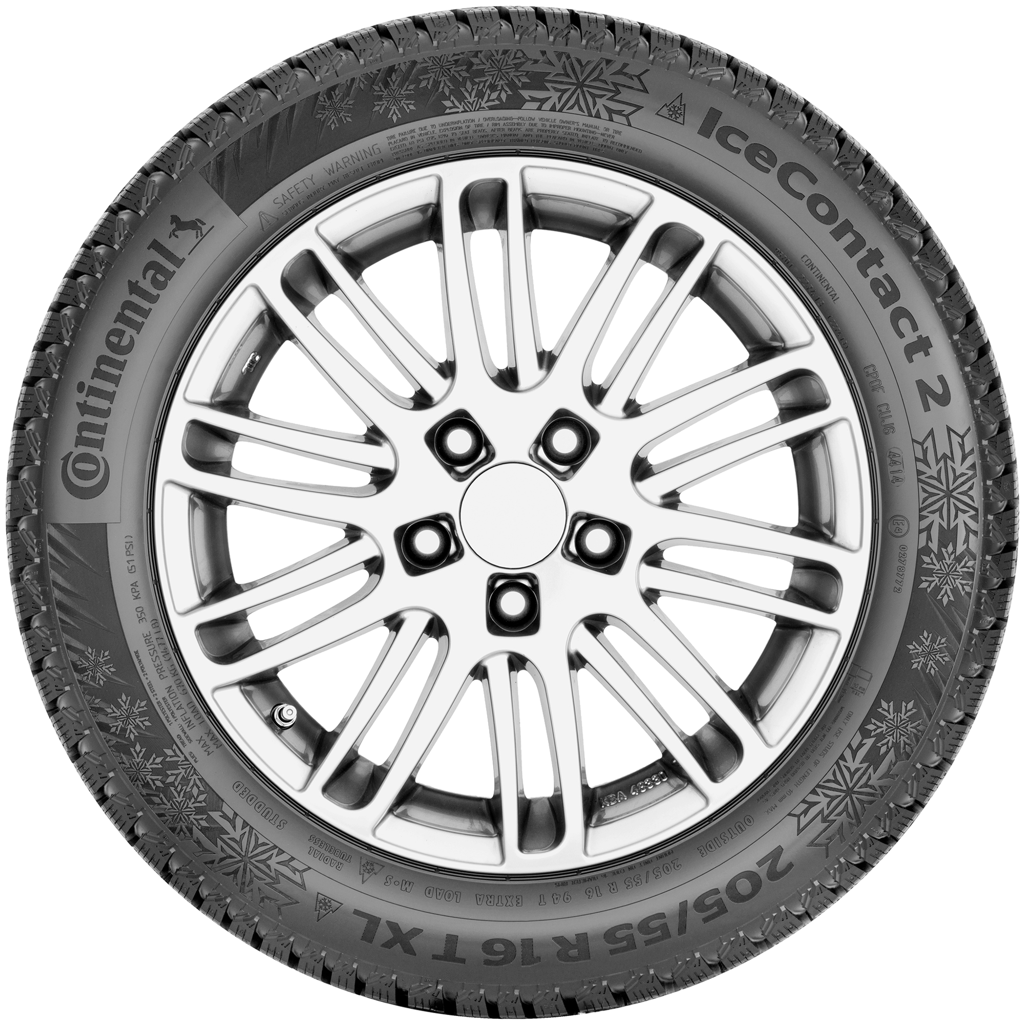 Continental ContiIceContact 2 KD Зима Шипованные 225/65 R17 106T [XL]