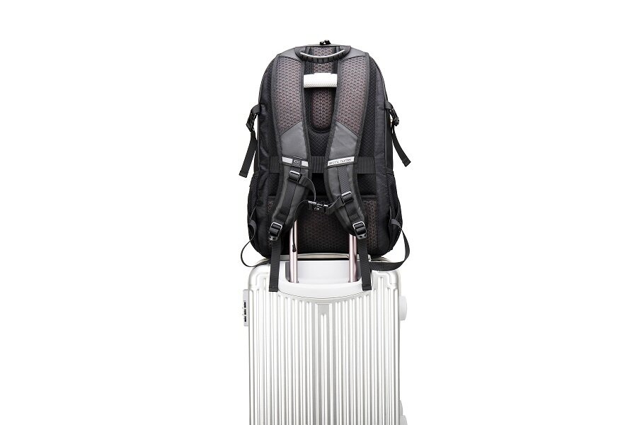 Рюкзак мужской городской, повседневный, водонепроницаемый, школьный, для путешествий, для ноутбука, 26 л, Arctic Hunter черный