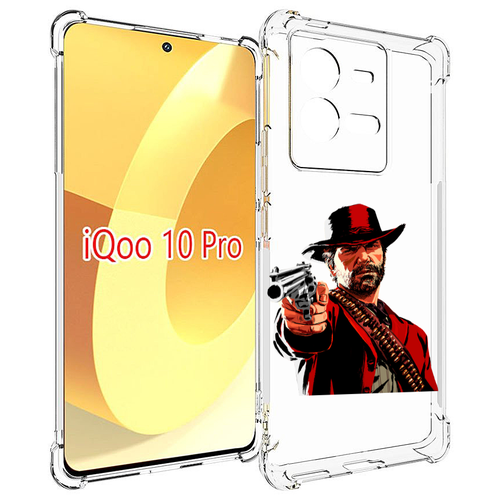 Чехол MyPads Red-Dead-Redemption-2-РДР-2 для Vivo iQOO 10 Pro задняя-панель-накладка-бампер