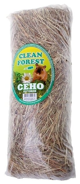 Сено луговое Clean Forest, 400 г